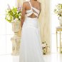 Custom made one shoulder wedding dresses 2011 AD004