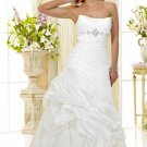 Custom made A-line wedding dresses 2011 AD010