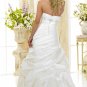 Custom made A-line wedding dresses 2011 AD010