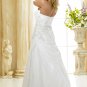 Custom made A-line wedding dresses 2011 AD011
