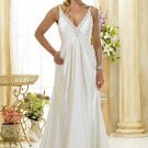 Custom made A-line wedding dresses 2011 AD013