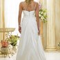 Custom made A-line wedding dresses 2011 AD013