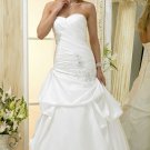 Custom made A-line wedding dresses 2011 AD014