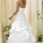 Custom made A-line wedding dresses 2011 AD014