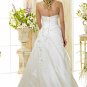 Custom made A-line wedding dresses 2011 AD015