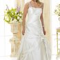 Custom made A-line wedding dresses 2011 AD016