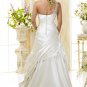 Custom made A-line wedding dresses 2011 AD016