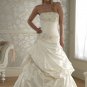 Custom made A-line wedding dresses AD017