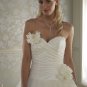 Custom made A-line wedding dresses AD018