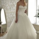 Custom made A-line wedding dresses AD019