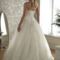 Custom made A-line wedding dresses AD019