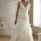 Custom made A-line wedding dresses AD021