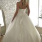 Custom made A-line wedding dresses AD023