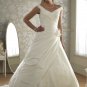 Custom made A-line wedding dresses ADW266