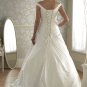 Custom made A-line wedding dresses ADW266