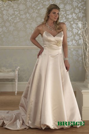 Custom made Pink wedding dresses ADW265