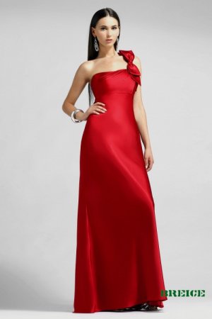 Long Red Evening / Bridesmaid/ formal/ wedding guest dresses AD870