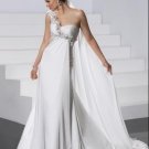 Elegant Chiffon Wedding Dress Bridal Gowns 25