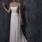 Elegant Chiffon Wedding Dress Bridal Gowns 26