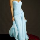 Blue Long Evening Dresses Prom Party Formal Gowns J04