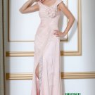 Light Pink Long Evening Dresses Prom Party Formal Gowns J24