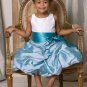 Ball Gown Scoop Floor-length Taffeta Flower Girl Dress W008