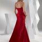 Strapless Long Evening Dresses Prom Formal Gowns MS02