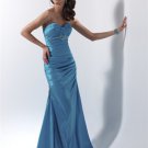 Elegant Strapless Long Evening Dresses Prom Formal Gowns MS03