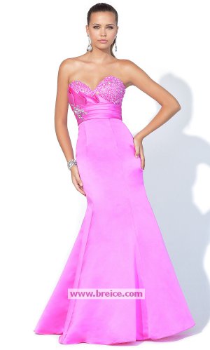 Plus Size Long Pink Mermaid Evening Dresses Prom Party Formal Bridal Gowns&Acirc;&nbsp;P07