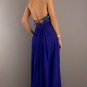 Sexy Plus Size A-Line Halter Long Blue Evening Dresses Prom Party Formal Bridal Gowns&Acirc;&nbsp;P20