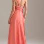 Plus Size A-Line One Shoulder Water Melon Long Evening Dresses Prom Party Formal Bridal Gowns&Acirc;&nbsp;P21