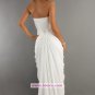 Sexy Stunning Beaded Long White Evening Dresses Prom Party Formal Bridal Gowns P030