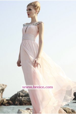 Elegant A-line Chiffon Floor-length Evening Dresses Prom Party Formal Bridal Gowns&Acirc;&nbsp;P037