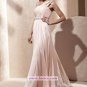 Elegant A-line Chiffon Floor-length Evening Dresses Prom Party Formal Bridal Gowns P041
