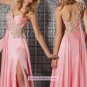 Sexy Sheath/Column One Shoulder Long Evening Dresses Prom Party Formal Bridal Gowns P051