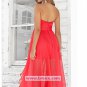 High Low Sweetheart Long Evening Dresses Prom Party Formal Bridal Gowns P055