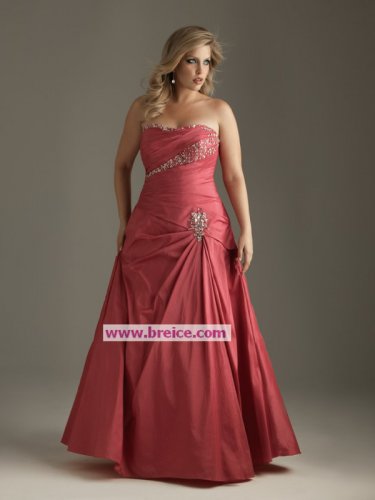 Plus Size Long Evening Dresses Prom Party Formal Gowns&Acirc;&nbsp; NM04