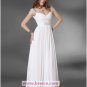 Chiffon A-line Floor Length Evening Prom Dress inspired by Olivia Wilde L05