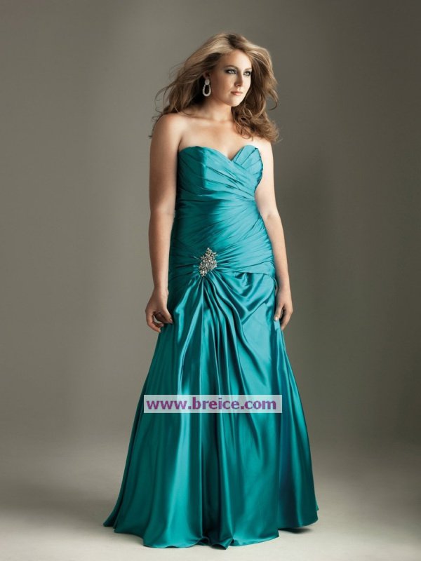 Plus Size Long Evening Dresses Prom Party Formal Gowns NM02