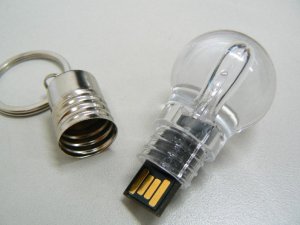 4GB CUTE LIGHT BULB Flash Memory Stick Thumb Drive
