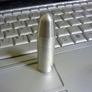 4GB COOL SHORT SILVER Flash Memory Stick Thumb Drive
