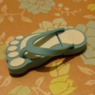 4GB CUTE BLUE SLIPPERS Flash Memory Stick Thumb Drive