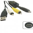 Nikon 2100 2200 3100 3200 3700 USB AV Cable
