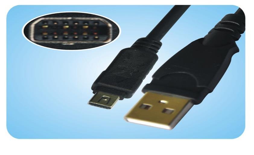 Olympus Evolt E-300 Evolt E-330 Evolt E-500 x600 12P USB Cable
