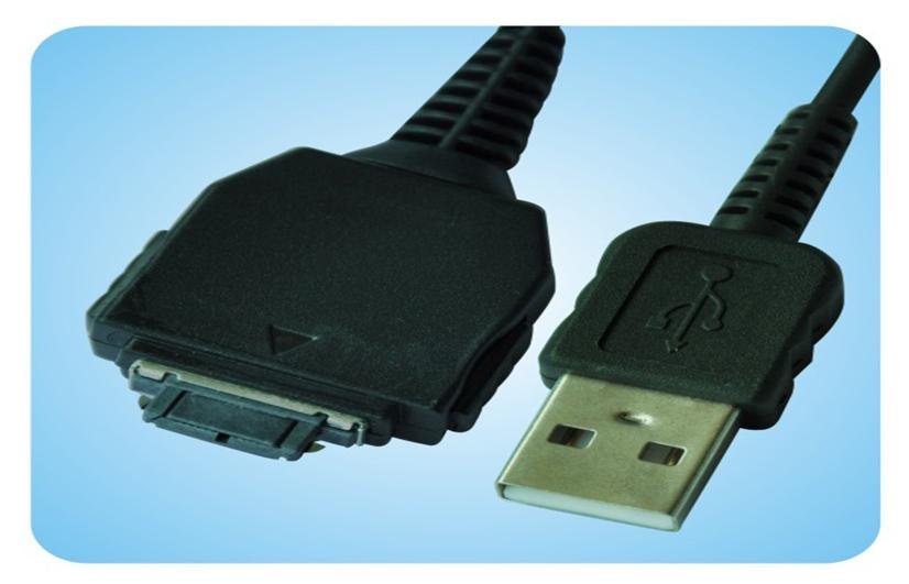 Sony DSC-W55 W55B W55L W55P W55BDL DSC-H78 H9B H7 H9 H3 H10 H50 USB Cable black