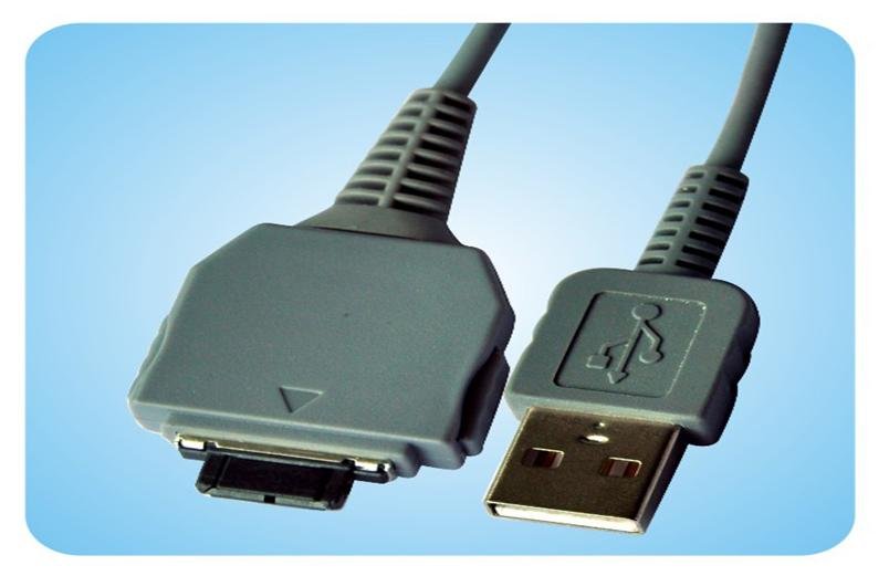 Sony DSC-W30 DSC-W35 DSC-W50 DSC-W55 DSC-W55/B DSC-W55/L DSC-W55/P DSC-W55BDL USB Cable grey
