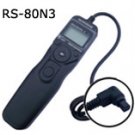 Timer Remote RS-80N3 for Canon EOS 1Ds Mark III 5D 5D Mark II 7D 10D 20D 30D 40D 50D D30 D60