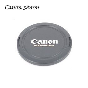 58mm lens cap for Canon 500D 550D 600D 60D 18-55