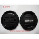 58mm lens cap for Nikon D3000 D3100 D5000 D60 18-55 with cord