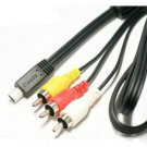 Canon EOS 7D 550D 650D IXUS240 AV cable